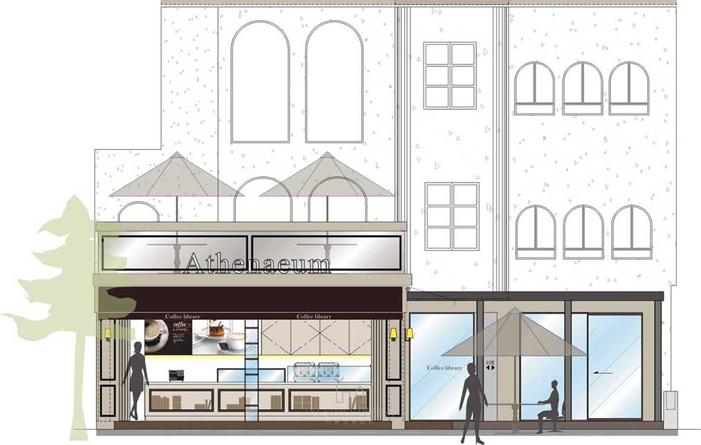 鼎王閱咖啡-建築外觀